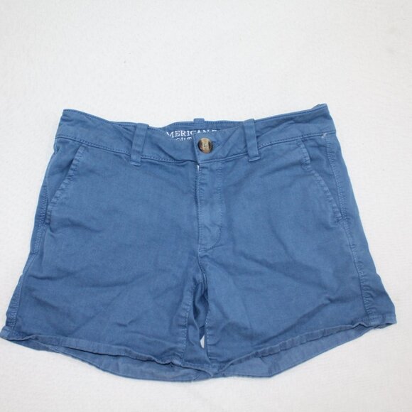 American Eagle Outfitters Pants - American Eagle Outfitter Women Blue Shorts Super Stretch Casual Size 6